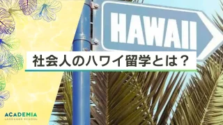 ハワイ留学は社会人におすすめ！5つのメリットとプログラム例・費用・注意点まで解説