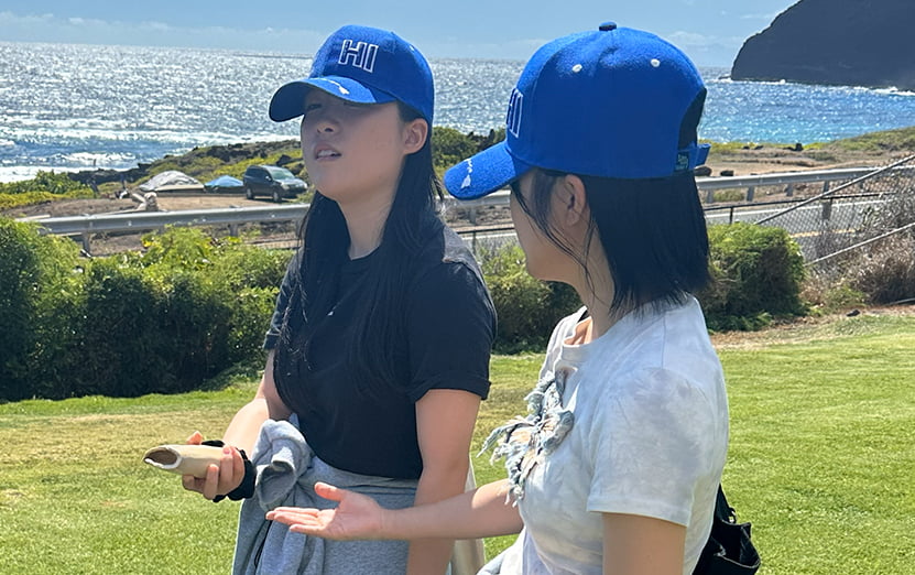 アカデミアアロハキャンプに参加する子ども達